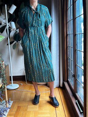 TOAST  Bryn Tie-Neck Dress